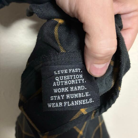 Dixxon 'Boot Hill Flannel Mens Size L - Picture 8 of 10